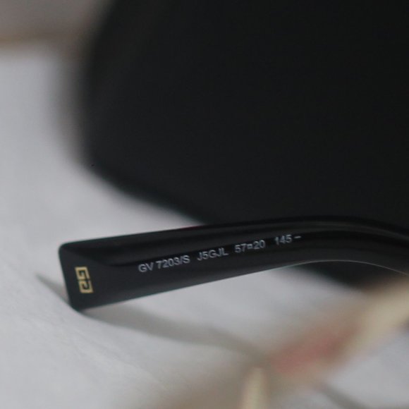 NWT Givenchy Gold Golden Oval Sunglasses - Picture 7 of 10